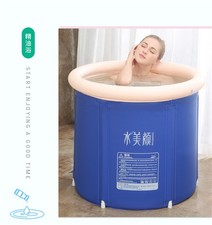 Portable Bathtub Bath Tub Folding Bathtub Portable PVC Water Tub Spa Bath Tub