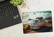 Volkswagen Hippie Camper Van Mouse mat Gamer Mouse pad computer Birthday 20x28