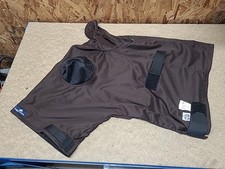 SnuggyHoods  Turnout Head With Ears,Eyes Pull On Type ,XL Size,Brown (Ref.454G)