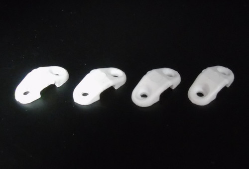 Double saddle clamps - saddle, 8swg