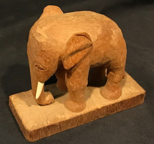 Vintage hand carved homemade - hand,