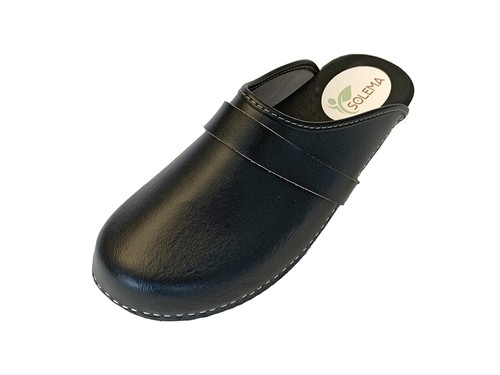 Solema erik leather slip - leather, slip-on