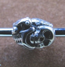 Trollbeads Bead of Fortune 2 piece Retired TAGBE-40055