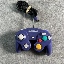 Nintendo GameCube Controller DOL-003 Indigo OEM Wired Pad Official Purple GCN