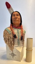 Castagna Indian Figurine from 1994 Western Series rare one LARGE 12"