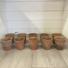 10 Vintage Hand Thrown