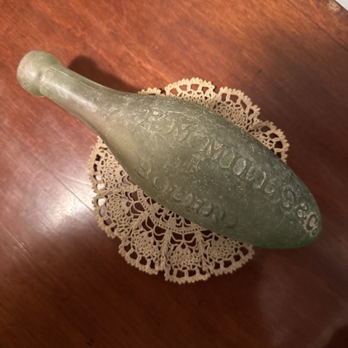 Late 1800 green glass - late,