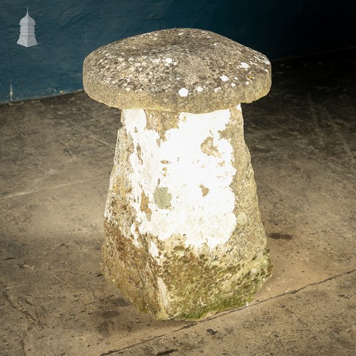 16th sandstone staddle stone - c,