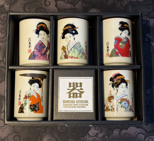 Shikino utsuwa tea cup set - set, of