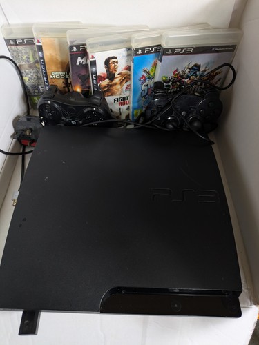Sony playstation slim 320gb - playstation, 3