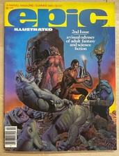 EPIC ILLUSTRATED #2 Marvel Comics (1980) Corben, Chaykin, 1st cameo Dreadstar