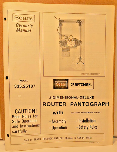 Craftsman sears router - sears,