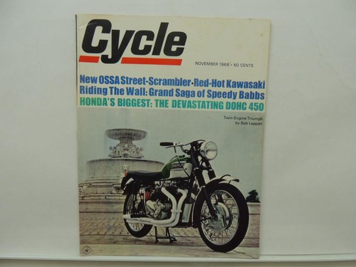 Nov 1968 cycle magazine - cycle,