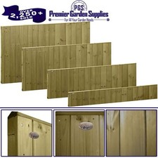 Premier ULTIMATE Fence Panel Vertical Interlocked Tongue & Groove Smooth Timber