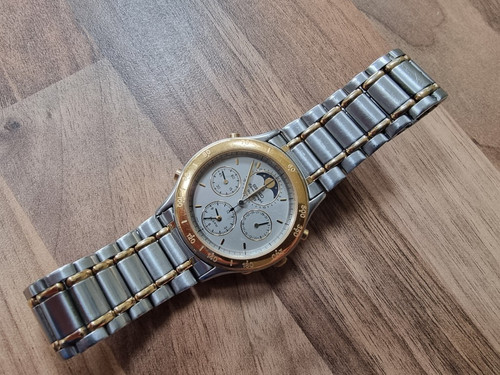 Seiko moonphase chronograph - seiko,