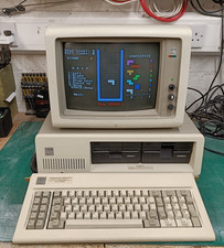 IBM 5150 XT PC + IBM 5153 CGA