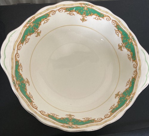Grindley cream green petal - cream, &
