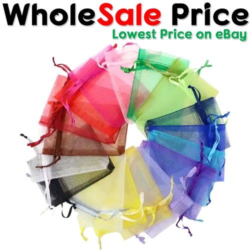 100 500pcs organza gift - 100-500pcs, bags