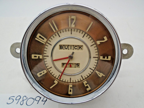 1946 1947 buick dash clock - 1946,