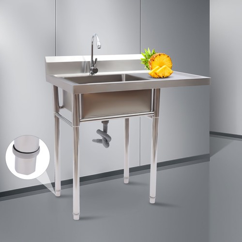 Stainless steel utility sink - stainless,