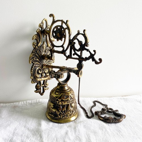 Vintage solid brass wall - vintage,
