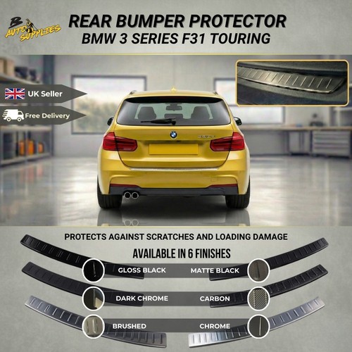Rear bumper protector for bmw - rear,