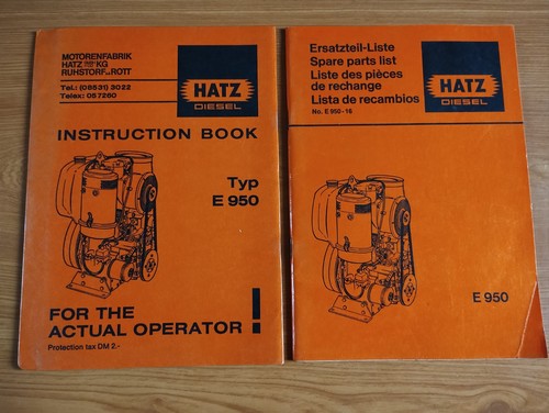 Original hatz diesel engine - hatz,