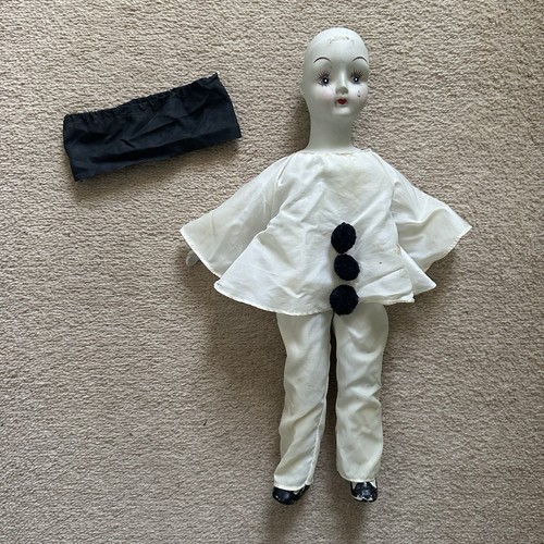 Rare vintage pierrot porcelain - vintage,