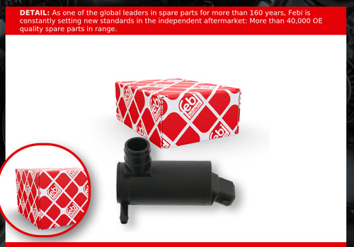 Febi washer pump 06431 - febi,