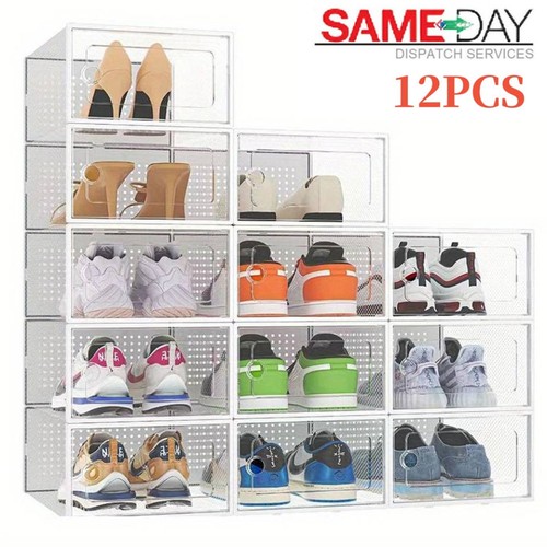 12x shoe box storage - shoe,