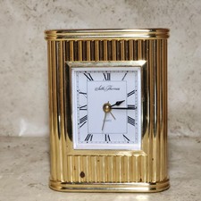 Seth Thomas Mantel Clock - Art Deco With Chime And Alarm  - Not TESTED 5" X 3"
