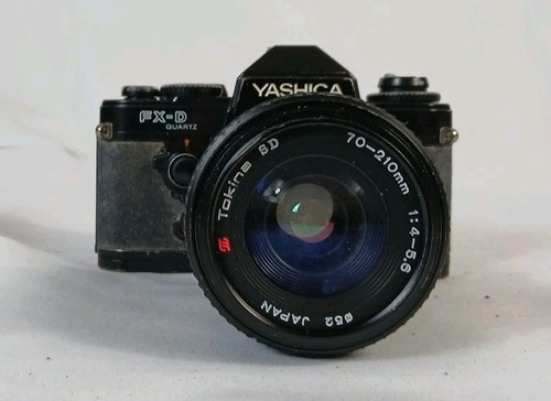 Yashica black film - yashica, fx-d