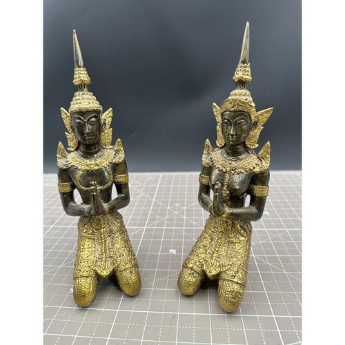 Vintage bronze teppanon - vintage, male