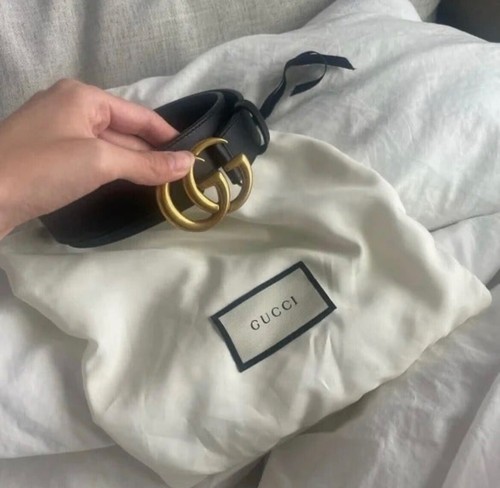Gucci belt size40 black - belt, size40-46