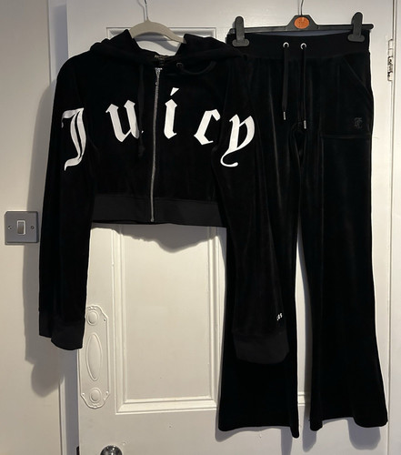 Juicy couture black velour - black,