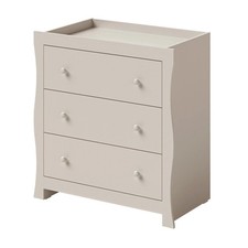 Sleigh Dresser Changer Beige