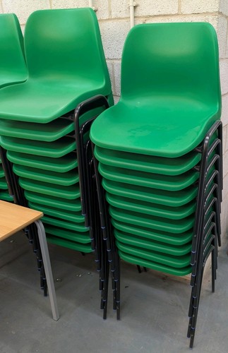 Green classroom chairs for - green,