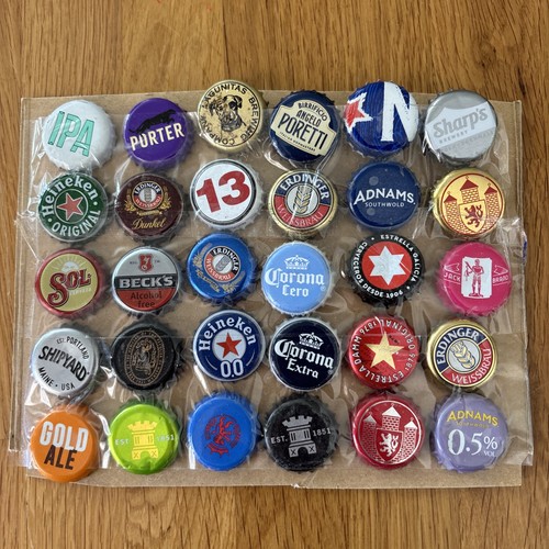 Beer bottle tops - beer, caps