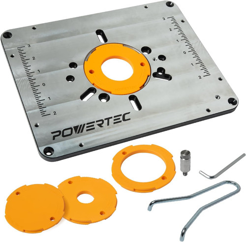 Aluminum router table - router,