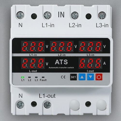 220v three phase overvoltage - three,
