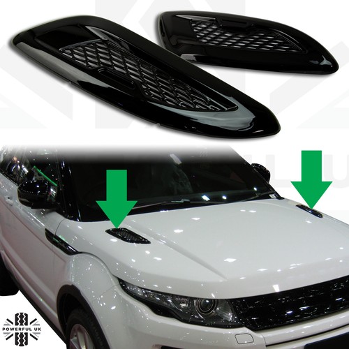 Black bonnet vents - , (dummy)