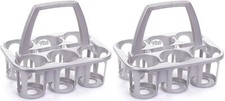2x Plasticforte 6 Milk Bottle