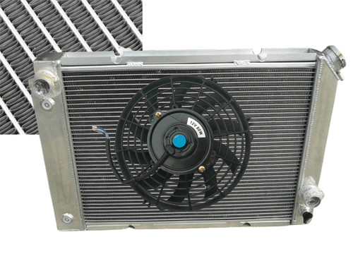 Aluminum radiator fan - radiator+fan, for