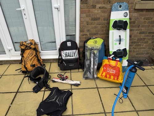 Complete kitesurfing kit - kitesurfing,