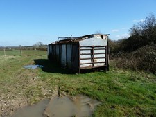 Photo A3 Mobile milking parlour at Upper Lodge Farm Laughton Common/TQ4 c2011