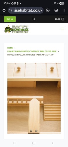 Tortoise table x24 8 - table, 8"