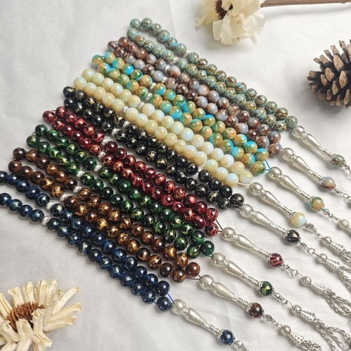 Round small beads prayer - round,