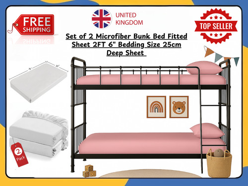 Set microfiber bunk bed - 2,