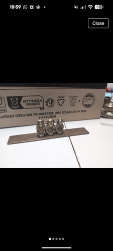 Vintage miniature brass three - vintage,