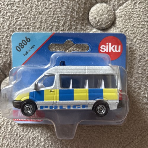 Siku 0806 police - 0806, van
